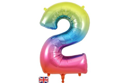 Number Rainbow - 2 - Oaktree 34 inch