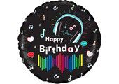 Music Birthday - O18"/45cm