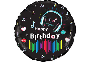 Music Birthday - O18"/45cm