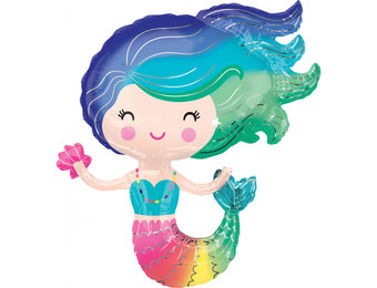 Colourful Mermaid - 30 inch - Anagram