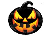 Halloween Black Pumpkin - K18"