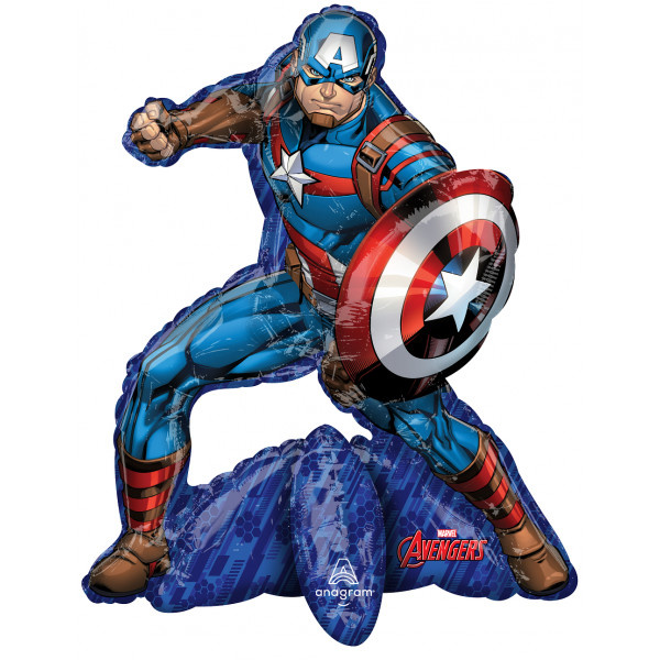 Centre Piece - Avengers Captain America - Airfilled