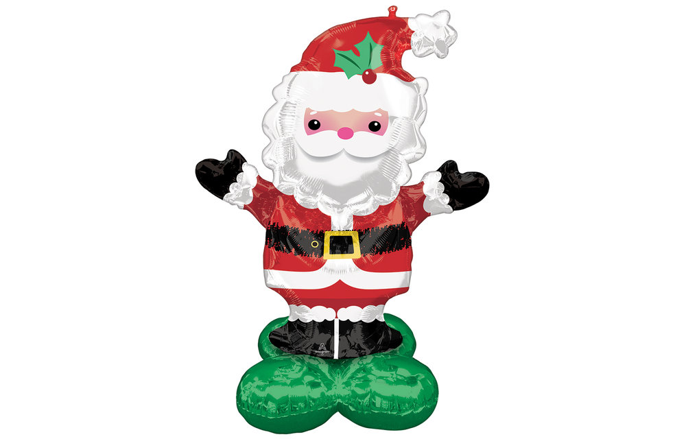Airloonz - Christmas Santa - 101x114cm