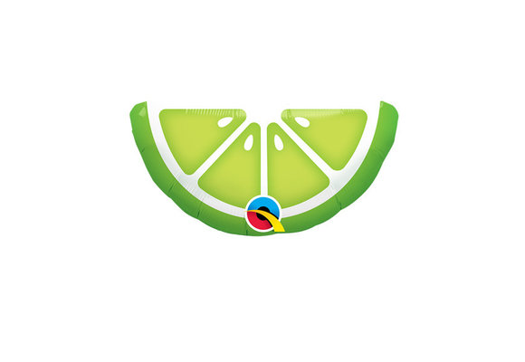 MICRO - Sliced Lime - 14 inch - Qualatex
