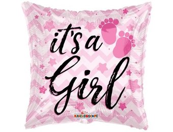 Pillow - It's a Girl Feet - K18"