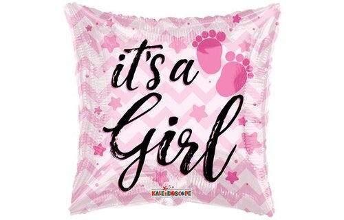 Pillow - It's a Girl Feet - K18"