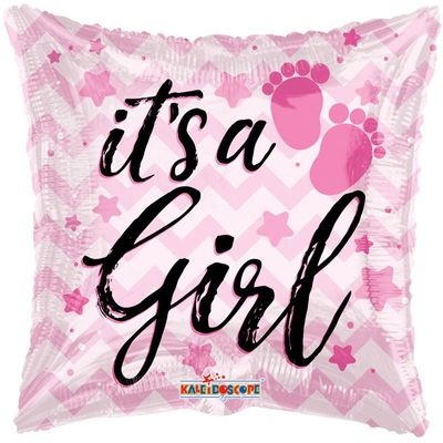 Pillow - It's a Girl Feet - K18"