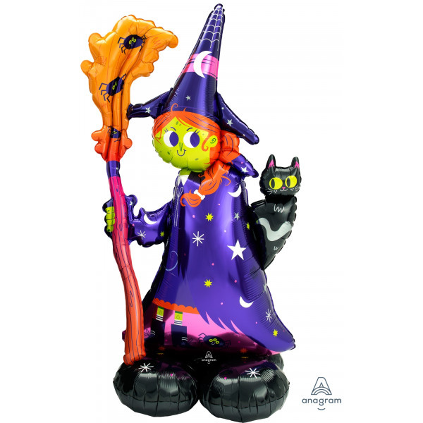Airloonz - Scary Witch - 111x157cm - Anagram