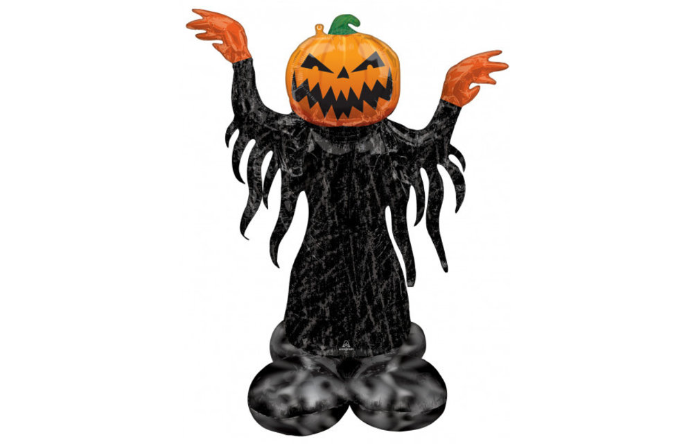 Airloonz - Pumpkin Head Ghost - 94x114cm - Anagram