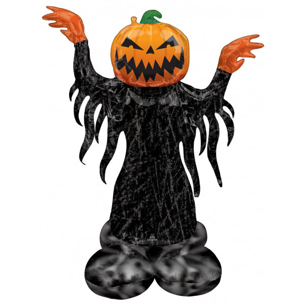Airloonz - Pumpkin Head Ghost - 94x114cm - Anagram