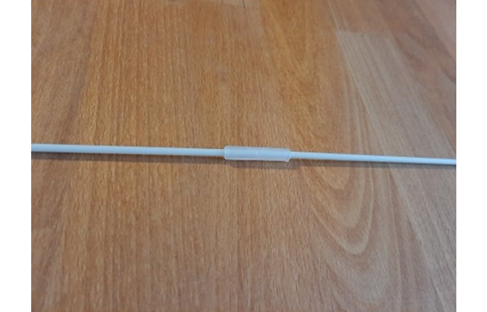 Balloon Display Stand - Small White Plate