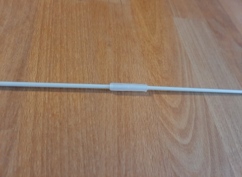 Balloon Display Stand - Small White Plate