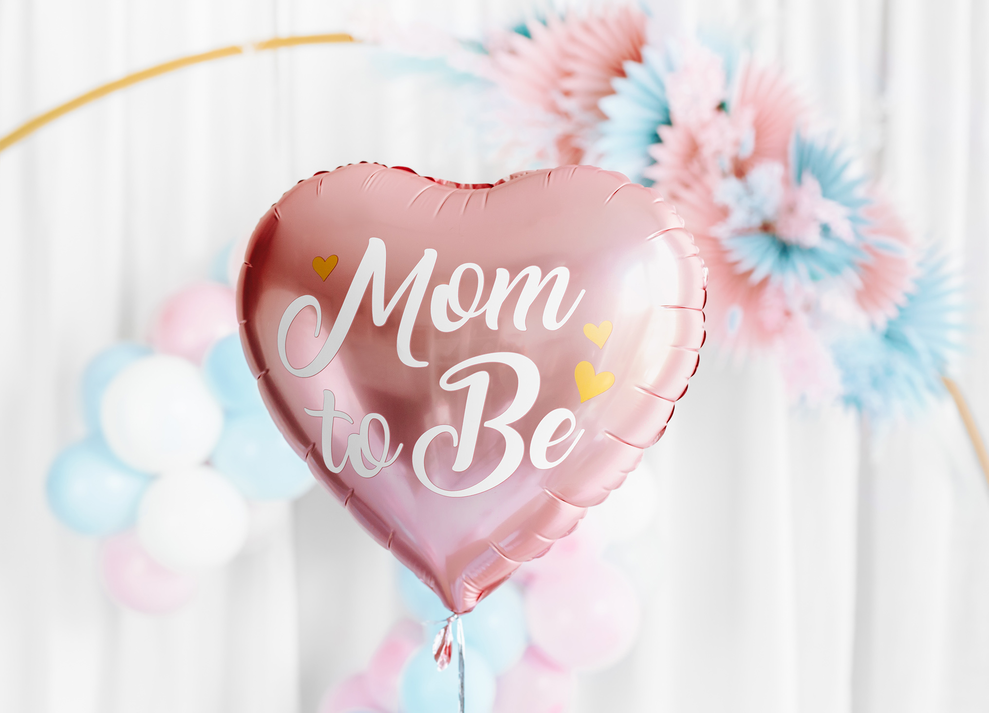 SALE > Mom To Be - Rose Gold - 35cm - zelfsluitend