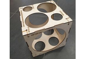 Balloon Sizer Box - Wood