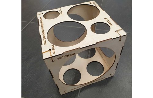 Balloon Sizer Box - Hout