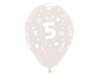 SALE > R12 - Cijfer 5 - Crystal Clear 390 - 25 Stuks