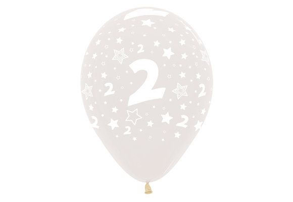 R12 - Cijfer 2 - Crystal Clear 390 - 25 pcs