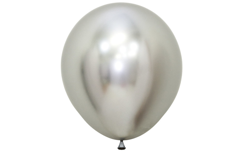 18 inch Sempertex REFLEX - Silver 981 - 15 count