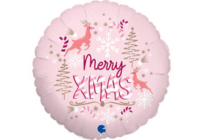 Merry Xmas - Pink - GR18"/45cm