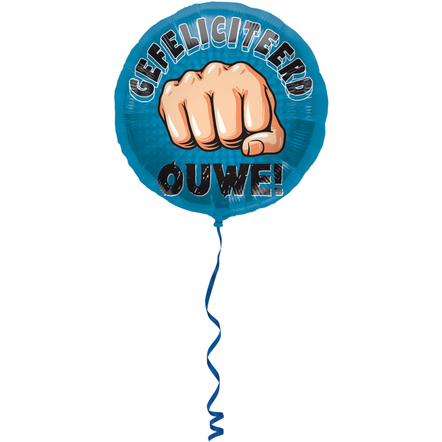 Gefeliciteerd Ouwe - 18 inch - Folat