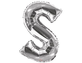 SALE > Letter Silver - S - K34"/86cm