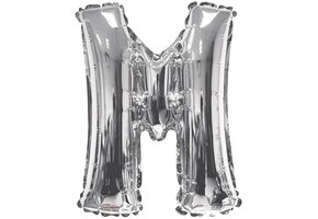 SALE > Letter Silver - M - 34 inch - Kaleidoscope