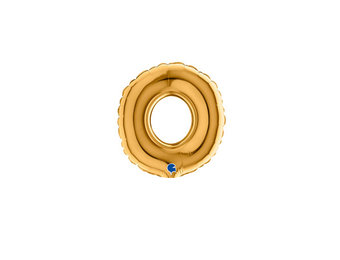 Cijfer 0 - Gold - 7 inch - 10 ct