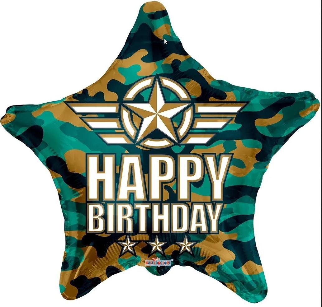ECO - Birthday Camouflage - K18"