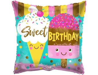 ECO - Birthday - Pillow Sweet - 18 inch - Kaleidoscope
