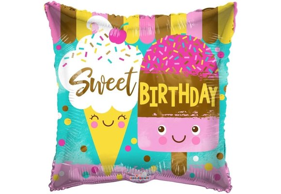 ECO - Pillow Sweet Birthday - K18"