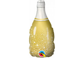 MICRO - Champagne Gold Bottle - 14 inch - Qualatex