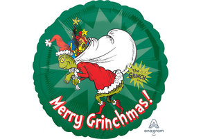 The Grinch - Merry Christmas - 18 inch - Anagram