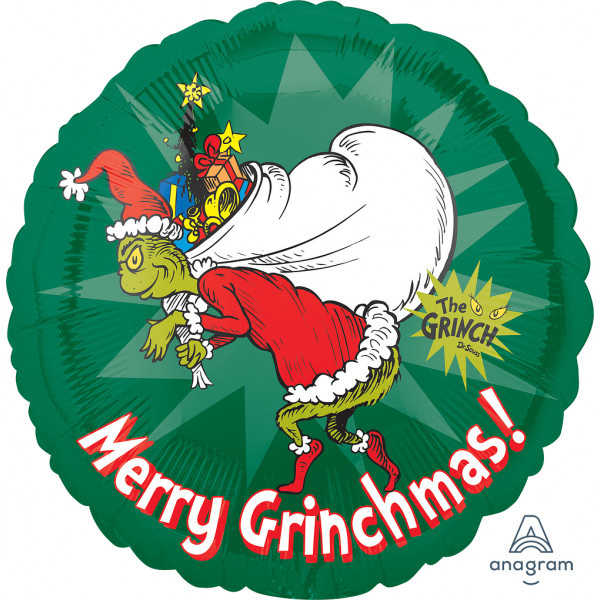The Grinch - Merry Christmas - 18 inch - Anagram