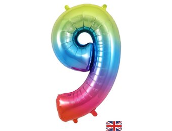 Number Rainbow - 9 - Oaktree 34 inch