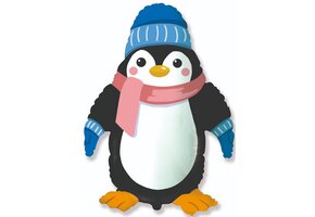 Penguin with scarf - FX24"/61cm