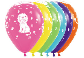 Sempertex 12 inch  - Jungle Animals - Fashion Assortment 000