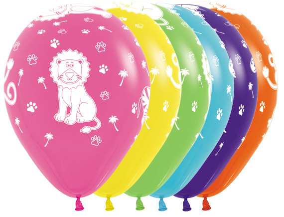 Sempertex 12 inch - Jungle Animals - Fashion Assortment 000