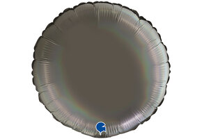 Round - Platinum Grey - 36 inch - Grabo