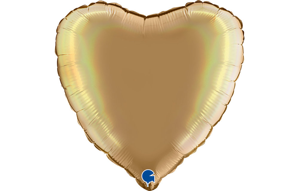 Heart - Platinum Champagne - 36 inch - Grabo