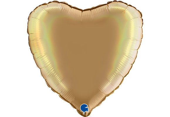 Heart - Platinum Champagne - 36 inch - Grabo