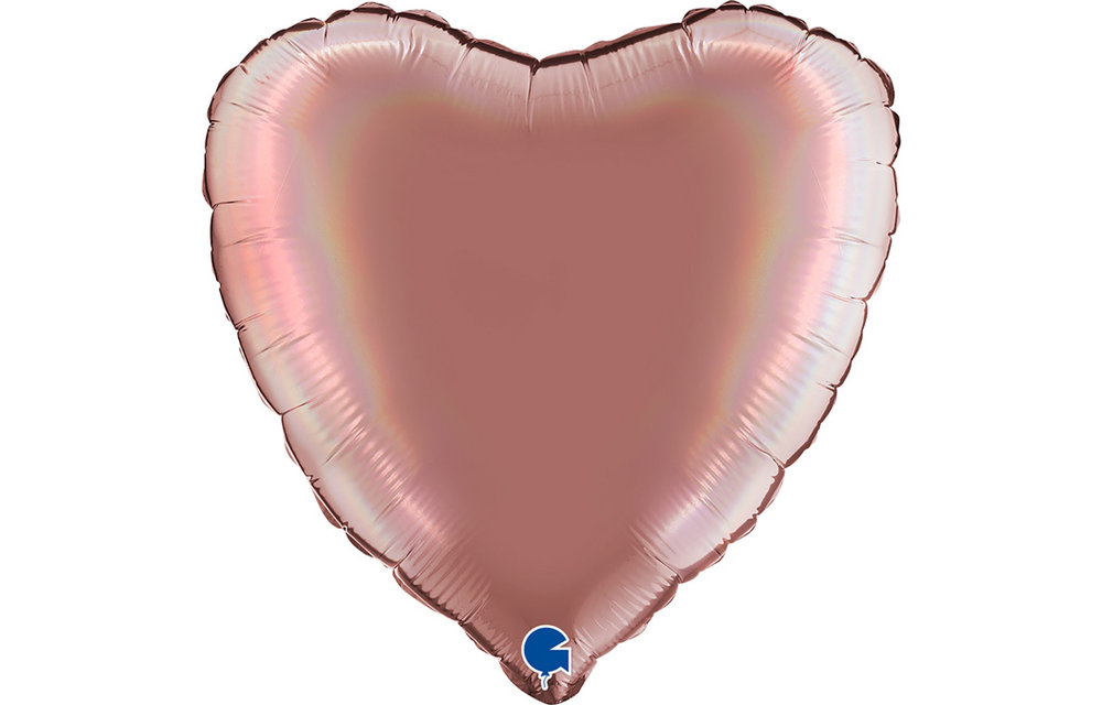 Heart - Platinum Rose - 36 inch - Grabo