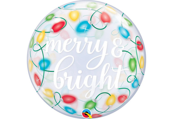BUBBLE Christmas Lights - 22 inch - Qualatex