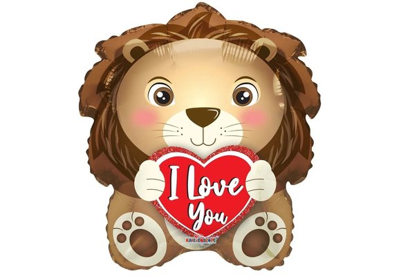 I Love You Lion - 18 inch - Kaleidoscope