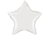 Star - White - Q4"/10cm - 5 stuks