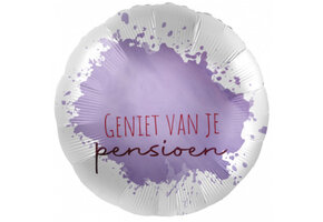Geniet van je Pensioen - Lilac - 18"/45cm - 2 stuks ***