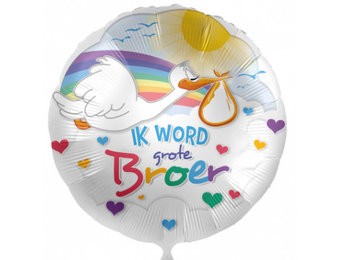 Ik word Grote Broer - 18"/45cm - 2 stuks ***