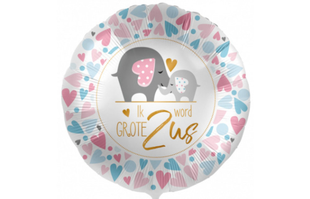 Ik word Grote Zus - 18 inch - 2 Pieces ***