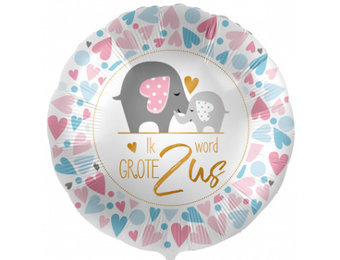 Ik word Grote Zus - 18"/45cm - 2 stuks ***