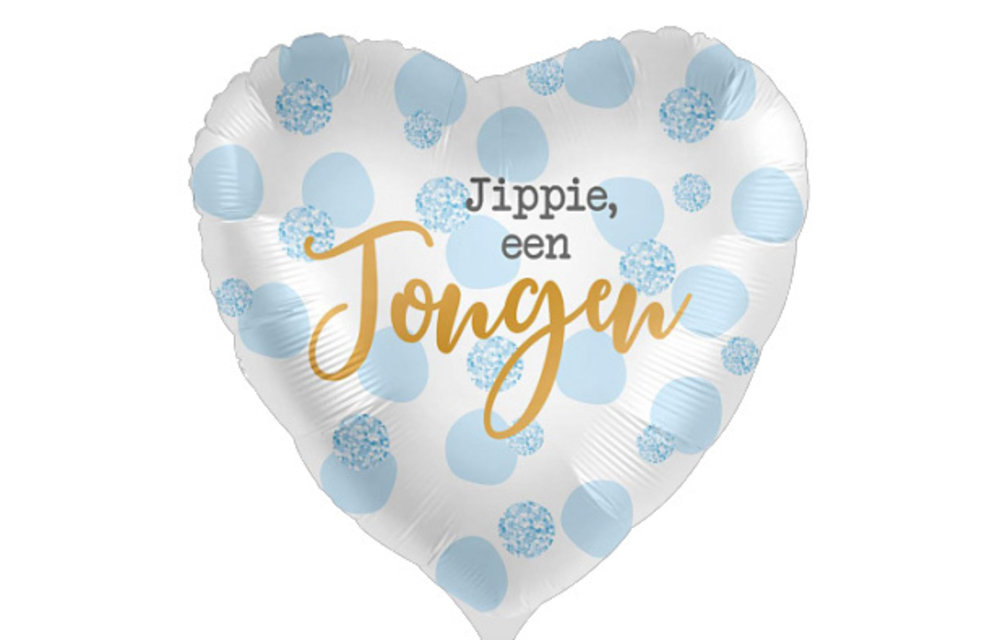 Jippie een Jongen - 18"/45cm - 2 pieces ***