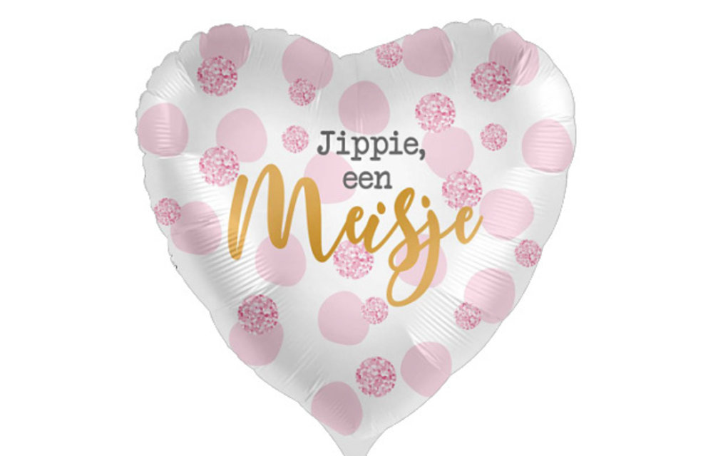 Jippie een Meisje - 18"/45cm - 2 pieces ***